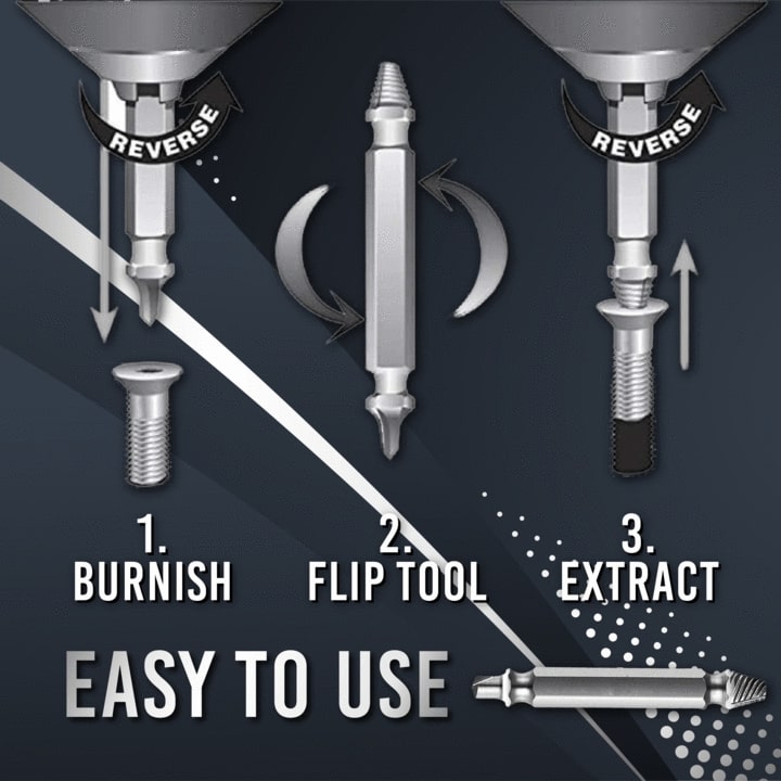 Easy-lift Universal Screw Extractor