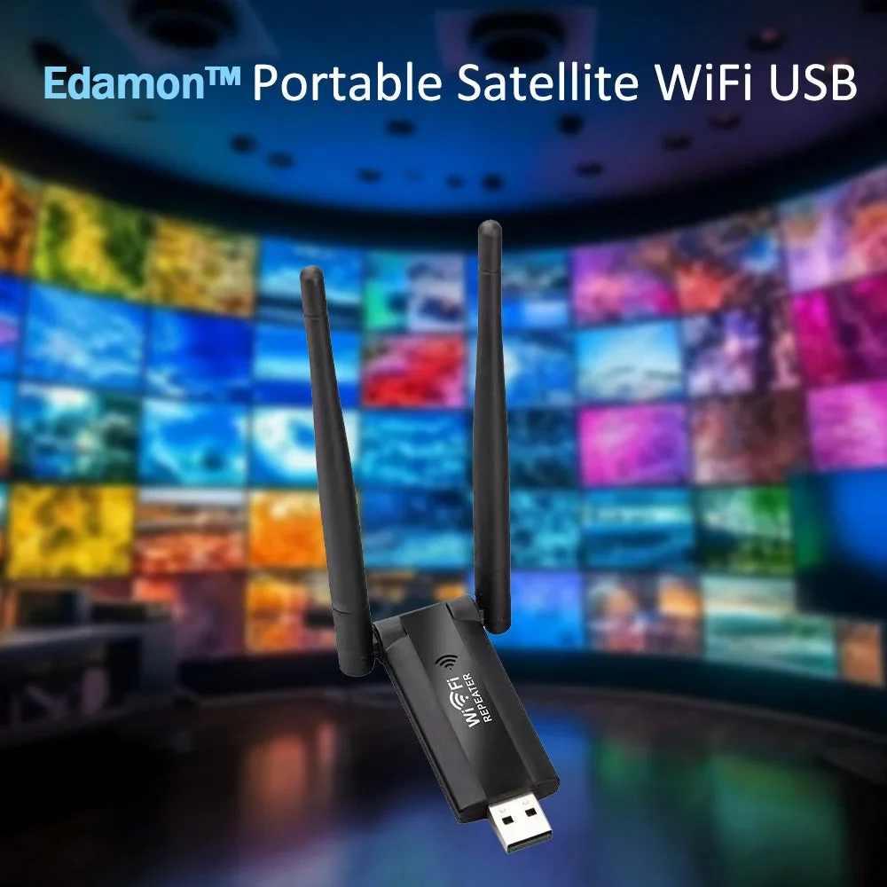 Edamon Portable Satellite WiFi USB