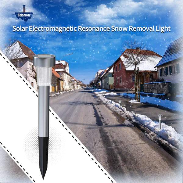 Edamon Solar Electromagnetic Resonance Snow Removal Light