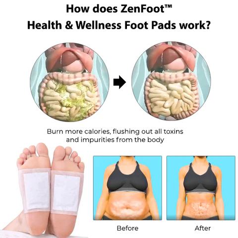 ZenFoot Health & Wellness Foot Pads