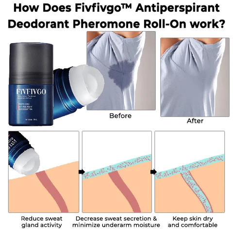 Oveallgo Antiperspirant Deodorant Pheromone Roll-On