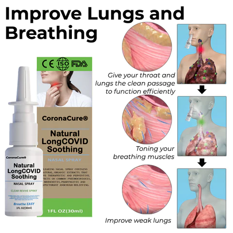 CoronaCureŽ Natural LongCOVID Soothing Nasal Spray