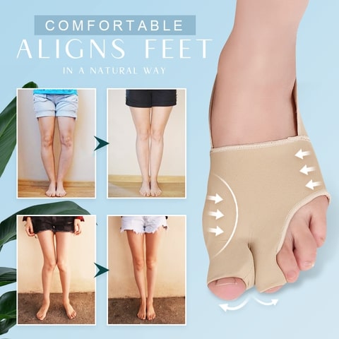 Elastic Two Toes Hallux Valgus Corrector