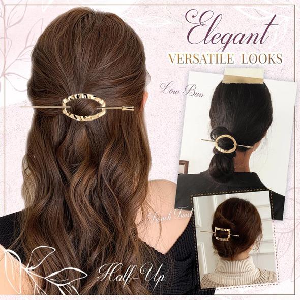 Elegant Simple Bun Hairpin