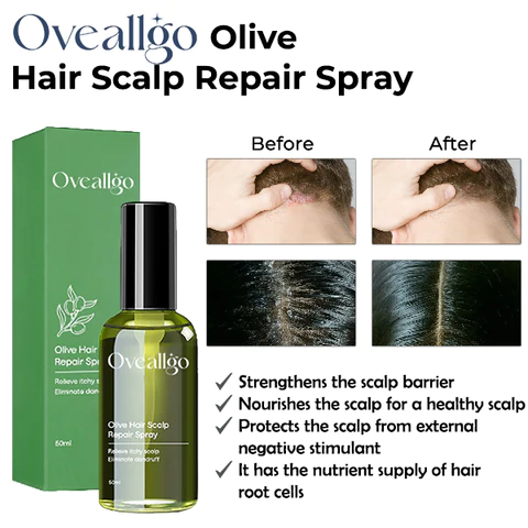 Oveallgo Olive Hair Scalp Repair Spray