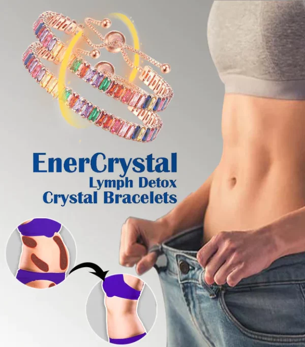 EnerCrystal Lymph Detox Crystal Bracelets