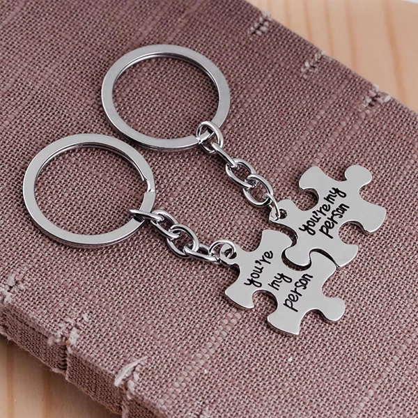 Engraved You're My Person Keychain