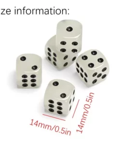 Entertainment Luminous Game Dices