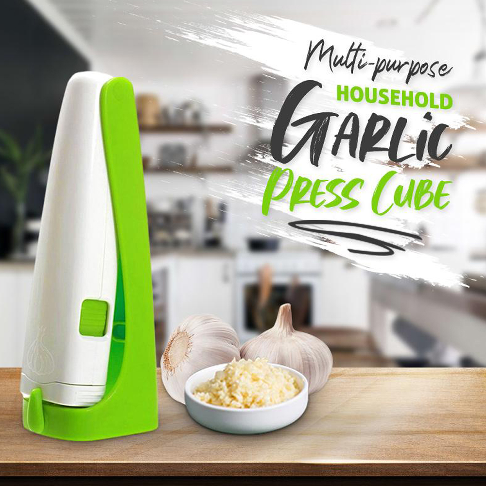 Ergonomic Garlic Chopper & Cuber