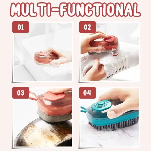 Ergonomic Soft Sponge with Soap Dispenser