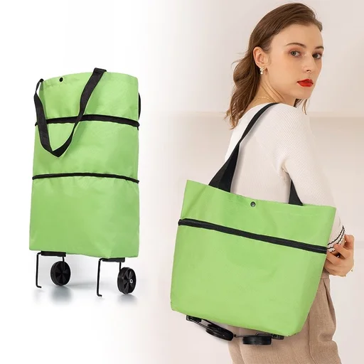 Expandable Grocery Shopping Trolley Bags