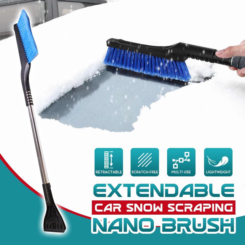 Extendable Car Snow Scraping Nano Brush