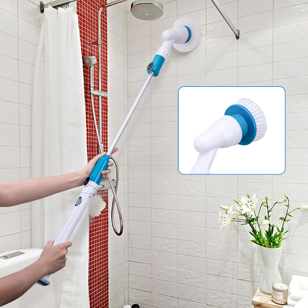 Cordless Power Scrubber For Bathrooms