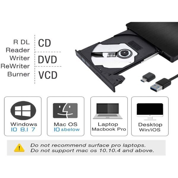 External CD DVD Drive