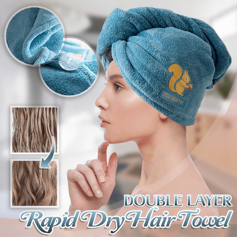 Extremely Thick Rapid Dry Hair Towel