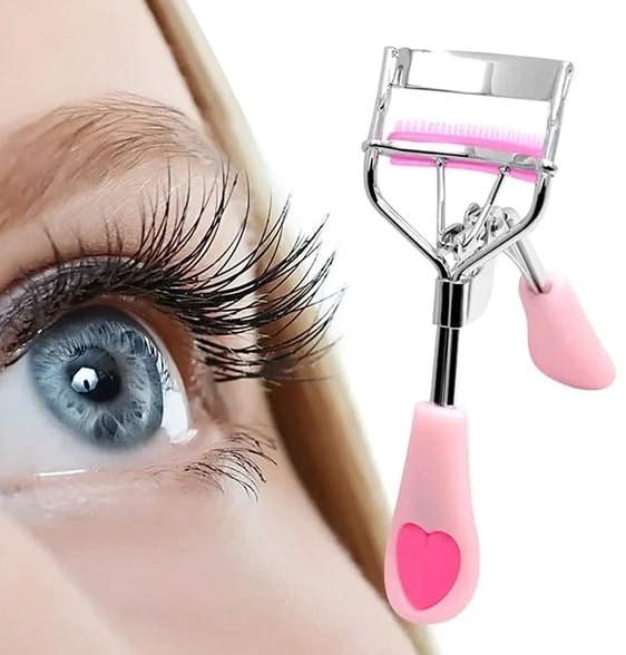 Eyelash Curler with Brush