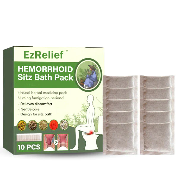 EzRelief Hemorrhoid Sitz Bath Pack (10pcs)