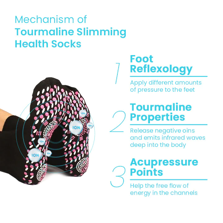 AFIZ Tourmaline Slimming Health Sock