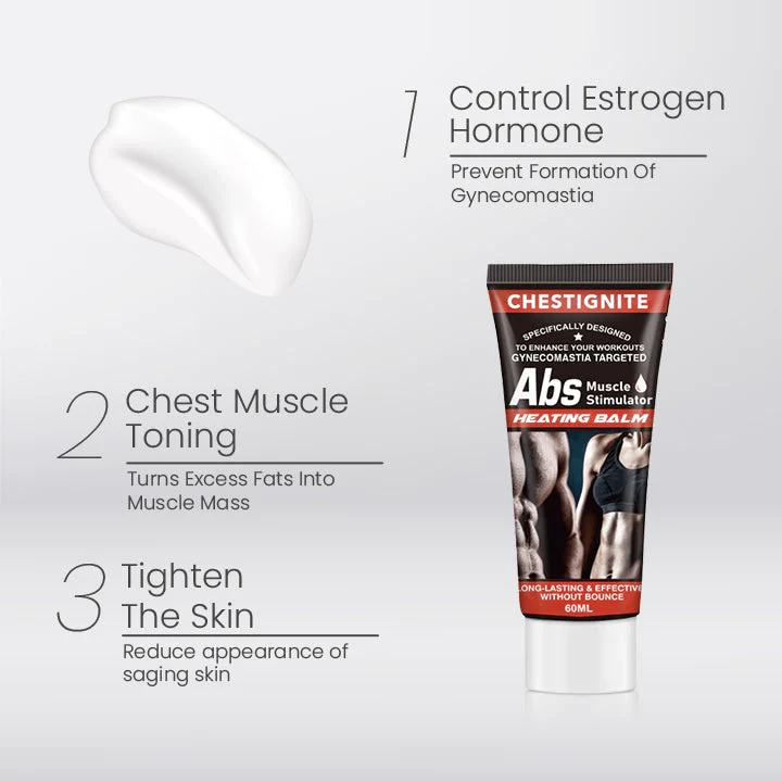 ChestFit Gynecomastia Heating Balm