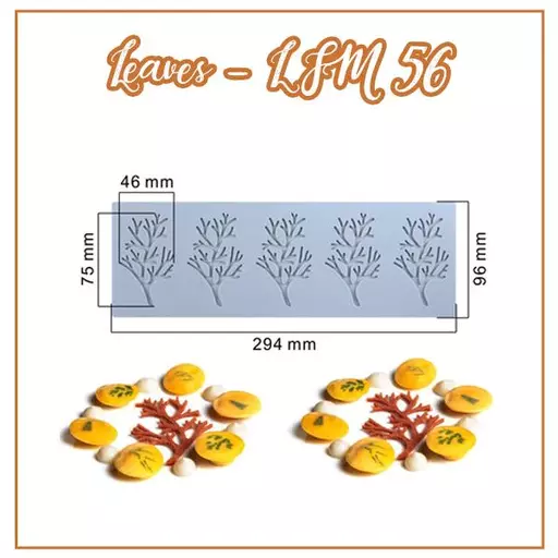 Fall-Themed Hollow Cake Decor Mold