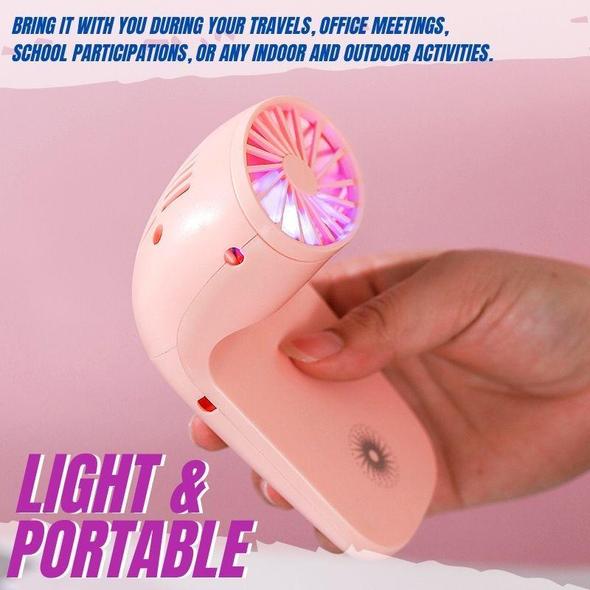 Fan Charging Phone Holder