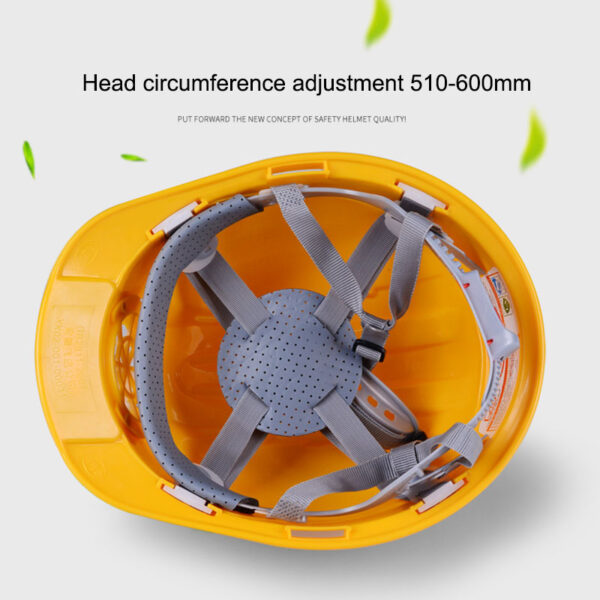 Solar Power Cooling Fan Safety Helmet