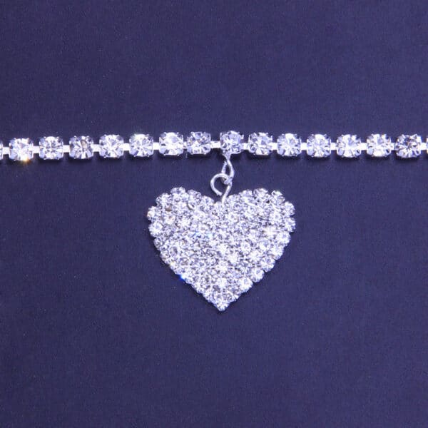 Full Diamond Love Anklet