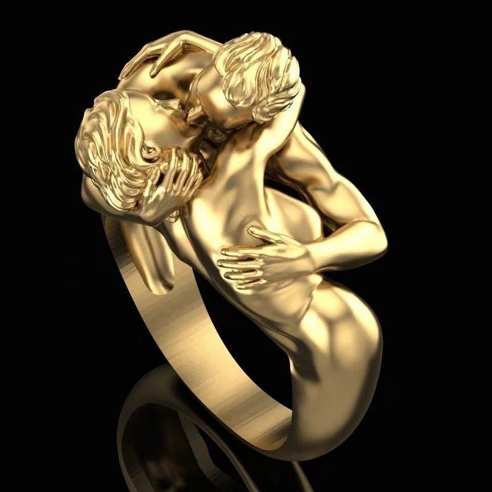 Valentine's Adam and Eve Ring