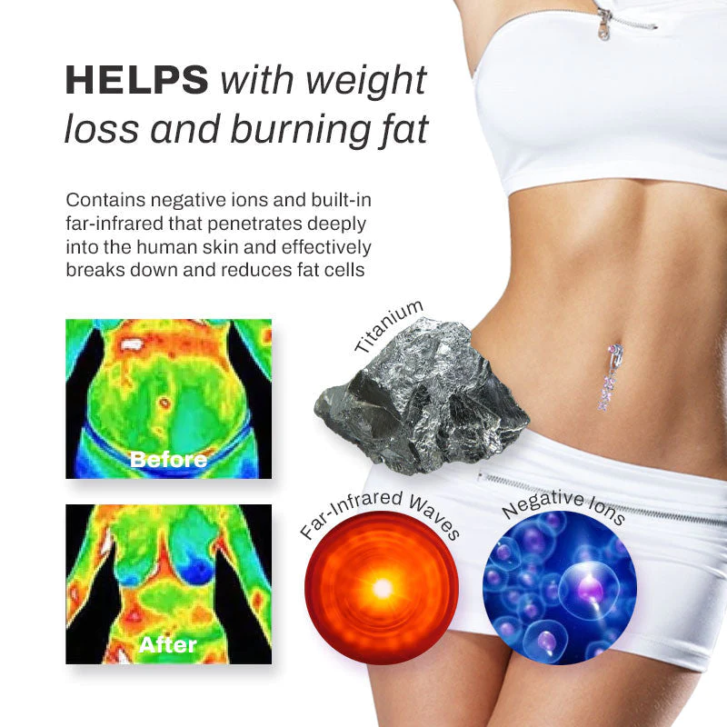 FatLoss Titanium Body Detox Lymphatic Drainage Belly Button Ring