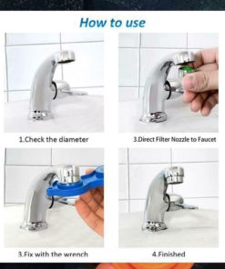 Faucet Aerator Detached Install Spanner