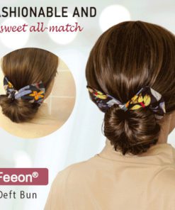 Feeon Colorful Hair Deft Bun