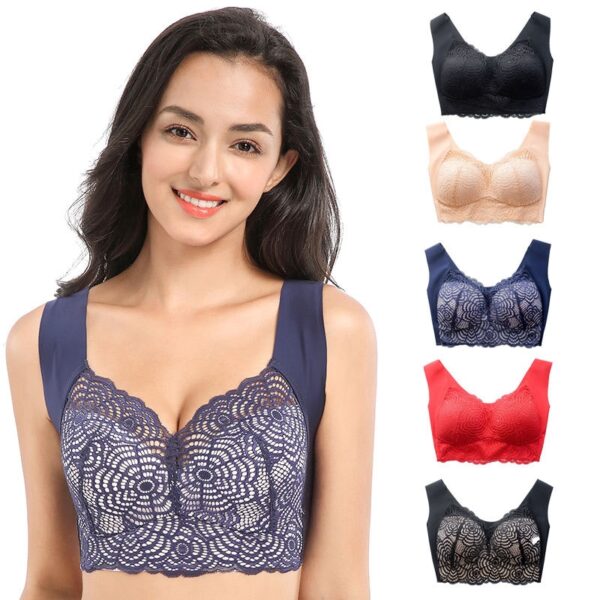 Ultimate Lift Full-Figure Lace Wirefree Bra