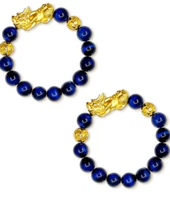 FengShui Tigereye Blue Pi Xiu Bracelet