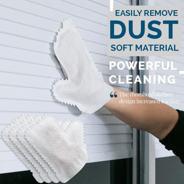 Fish Scale Cleaning Duster Gloves