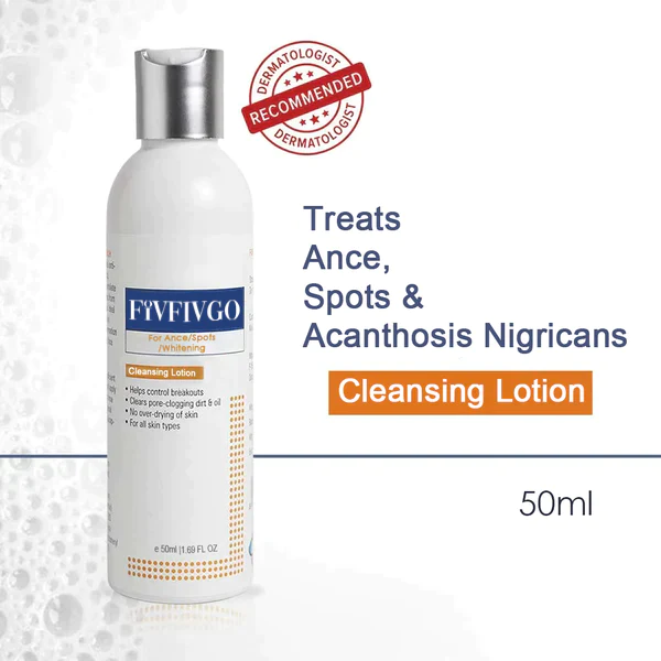 Oveallgo Cleansing Lotion for Acne & Spots & Acanthosis Nigricans