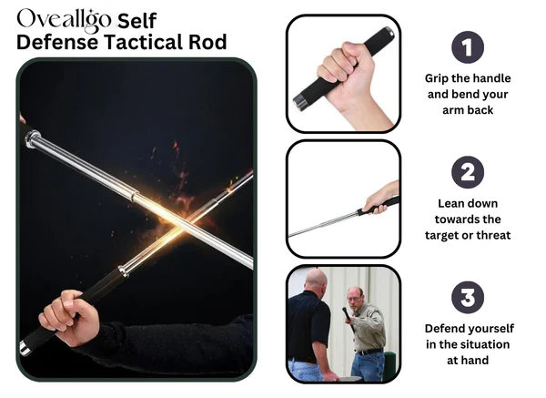 Oveallgo Self Defense Tactical Rod