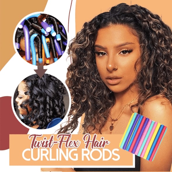 FlexiRoll Heatless Hair Curler