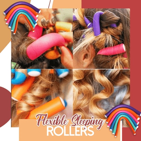 FlexiRoll Heatless Hair Curler