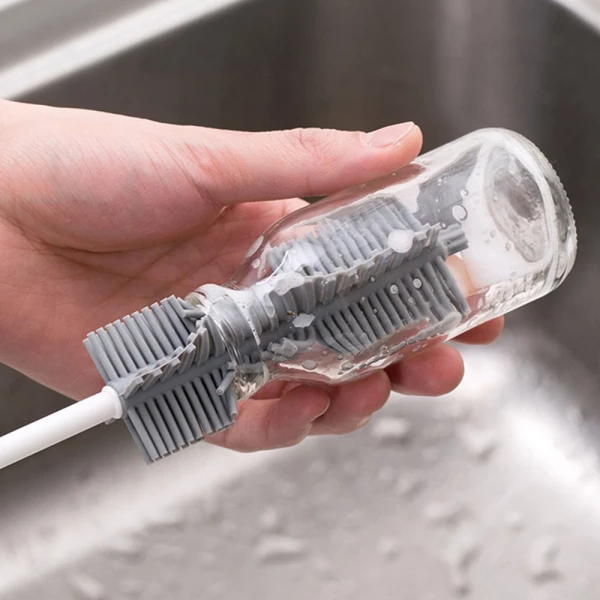 Flexible Silicone Bottle Brush Cleaner