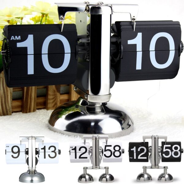 Original Retro Vintage Design Auto Flip Clock