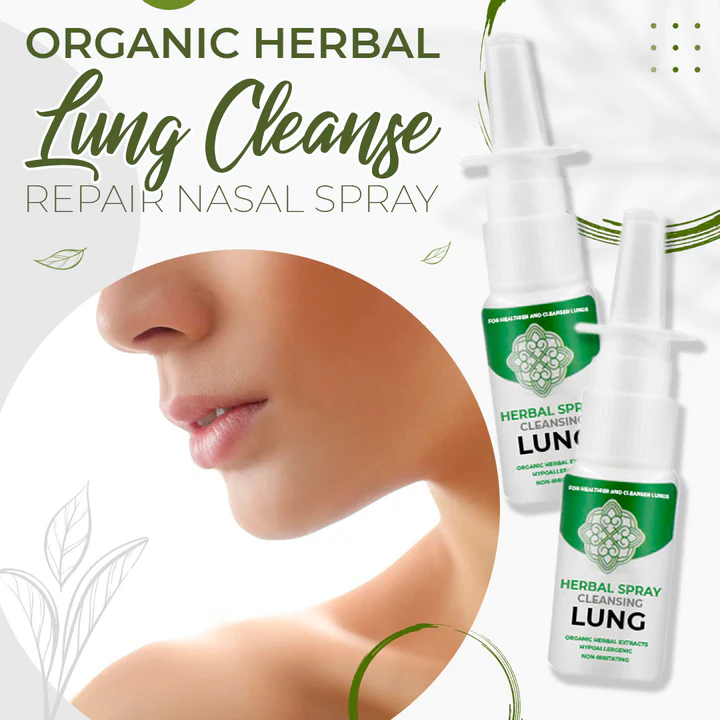 Flonaze Organic Herbal Lung Cleanse Repair Nasal Spray