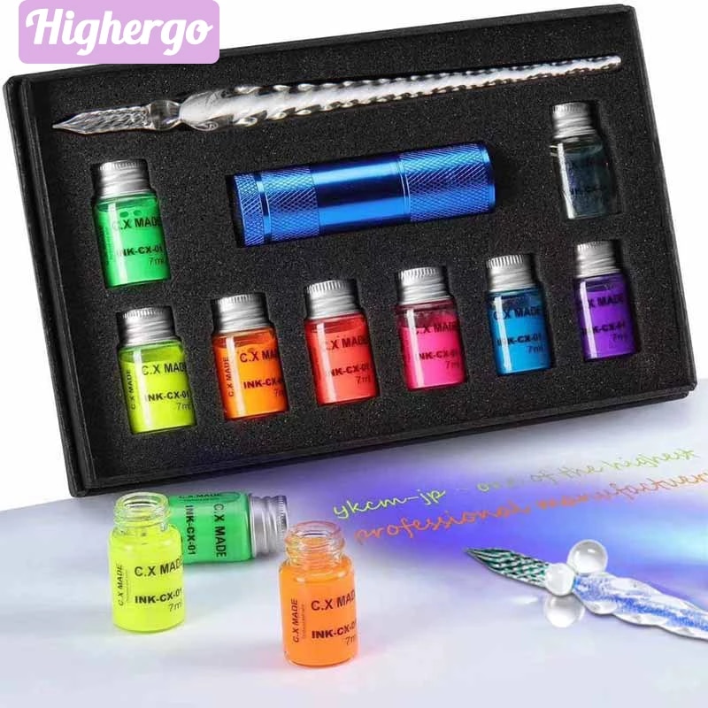 Fluorescent Pigment Luminous Ink Set