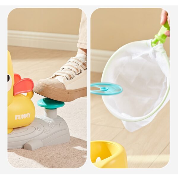 Flying Disc Launcher Toy for Kids