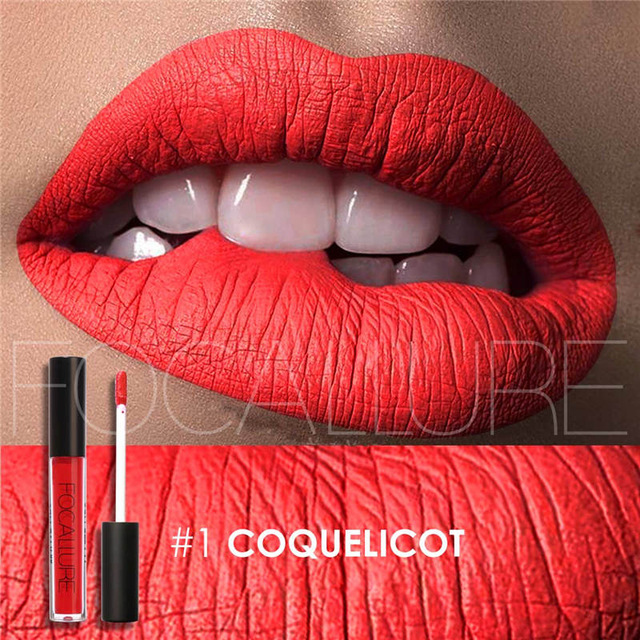 Focallure Waterproof Liquid Lipstick Matte(Smudge Proof Lipstick)