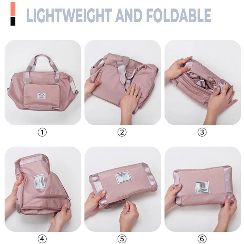 Waterproof Large Capacity Foldable Storage Bag Handbag