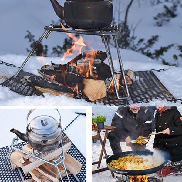 Foldable Outdoor Cooking Rack