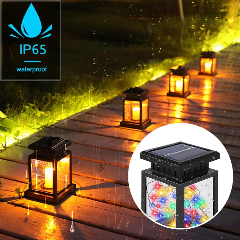 Foldable Solar Outdoor Lanterns