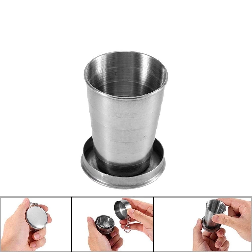 Stainless Steel Telescopic Cup