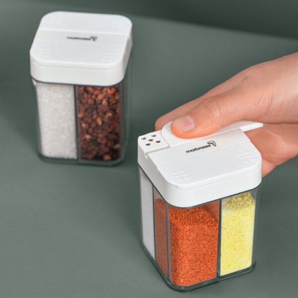 Four Divided Seasoning Box