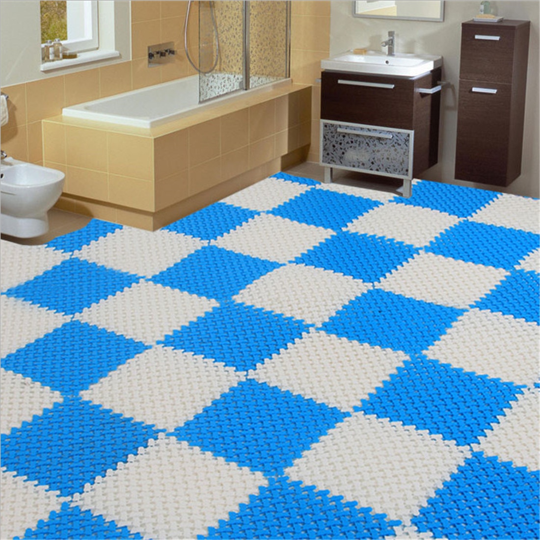 Free Cut Bathroom Anti Slip Mat